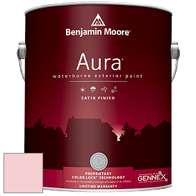 Benjamin Moore Aura 631 Waterborne Exterior Satin Finish краска цвет 2008-60 Little Piggy