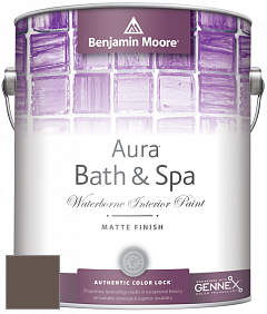 Benjamin Moore Aura 532 Bath & Spa Waterborne Interior Paint Matte Finish краска цвет AF-170 