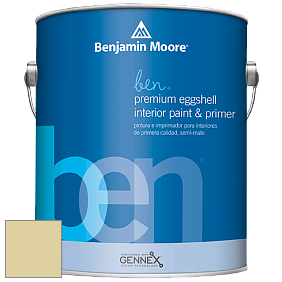 Benjamin Moore Ben W626 Premium Interior Latex Eggshell краска цвет RAL 1014 