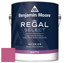 Benjamin Moore 548 IRegal Select Interior Paint - Matte краска цвет 1348 Razzle Dazzle