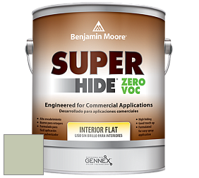 Benjamin Moore 355 Super Hide Zero Voc Interior Flat краска цвет 438 Spring Valley