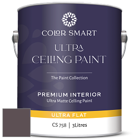 COLOR SMART CS 758 ULTRA CEILING PAINT ультраматовая краска цвет 2116-20 Vintage Wine