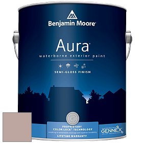 Benjamin Moore Aura 632 Waterborne Exterior Semi-Gloss Finish краска цвет 2097-50 Hint of Mauve
