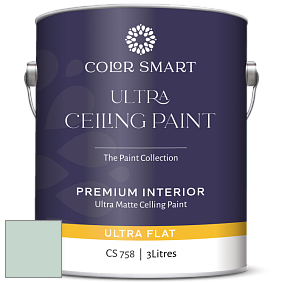 COLOR SMART CS 758 ULTRA CEILING PAINT ультраматовая краска цвет 631 Aberdeen Green