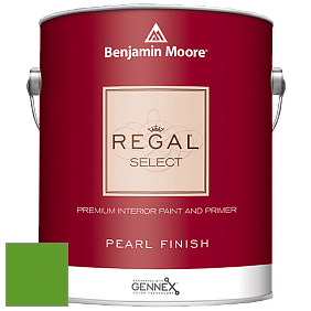 Benjamin Moore 550 Regal Select Waterborne Interior Pearl Finish краска цвет 2030-10 Lizard Green