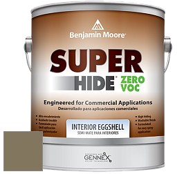 Benjamin Moore 357 Super Hide Zero Voc Interior Eggshell краска цвет 511 Pine Grove