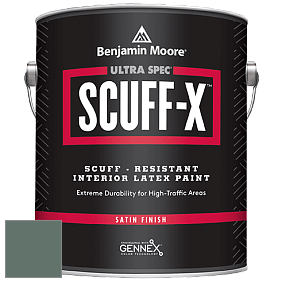Benjamin Moore 486 Ultra Spec SCUFF-X Interior Satin Finish краска цвет AC-21 BM AC-21