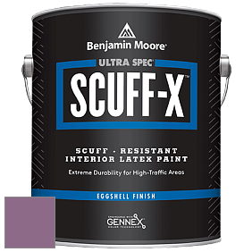 Benjamin Moore 485 Ultra Spec SCUFF-X Interior Eggshell Finish краска цвет 1371 Plum Perfect