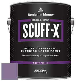 Benjamin Moore 484 Ultra Spec SCUFF-X Interior Matte Finish краска цвет NCS S 4030-R50B 