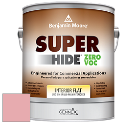 Benjamin Moore 355 Super Hide Zero Voc Interior Flat краска цвет NCS S 1030-R 