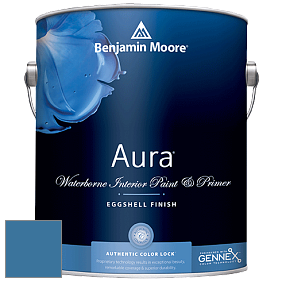 Benjamin Moore Aura 524 Waterborne Interior Eggshell Finish краска цвет 811 Old Glory