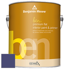 Benjamin Moore Ben W625 Premium Interior Latex Flat краска цвет 2068-20 Grape Gum
