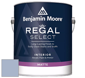 Benjamin Moore 548 IRegal Select Interior Paint - Matte краска цвет 1424 Blue Viola