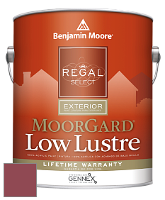 Benjamin Moore W103 Regal Select Exterior Paint-MoorGard Low Lustre Finish краска цвет 2081-10 Burnt Peanut Red