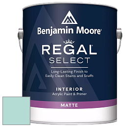 Benjamin Moore 548 IRegal Select Interior Paint - Matte краска цвет 667 Maritime Blue