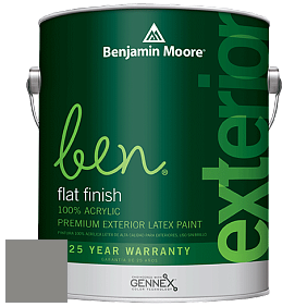 Benjamin Moore Ben 541 Waterborne Exterior Flat Finish краска цвет AF-710 