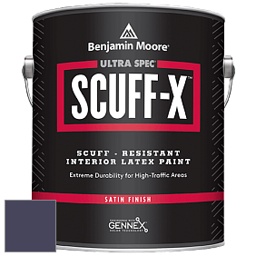 Benjamin Moore 486 Ultra Spec SCUFF-X Interior Satin Finish краска цвет 2068-10 Majestic Violet