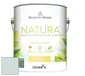 Benjamin Moore 514 Natura Interior Semi-Gloss Finish краска цвет 867 Glacier Lake