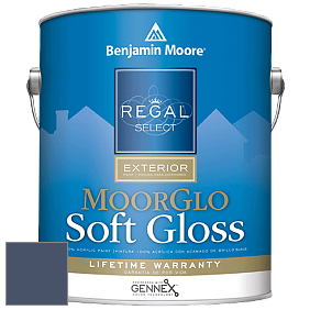 Benjamin Moore W096 Regal Select Exterior Paint-Moor GloSoft Gloss Finish краска цвет 826 Stunning