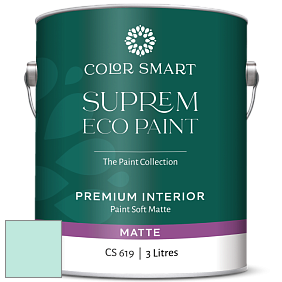 COLOR SMART CS 619 SUPREM ECO PAINT матовая краска цвет 2047-60 Ocean Spray