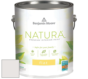 Benjamin Moore 512 Natura Interior Flat Finish матовая краска цвет 2115-70 Oyster
