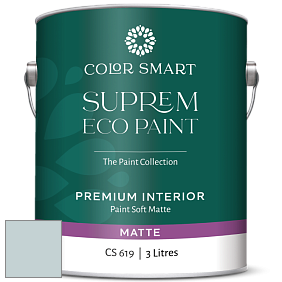 COLOR SMART CS 619 SUPREM ECO PAINT матовая краска цвет 2136-60 Harbor Haze