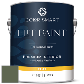 COLOR SMART CS 745 ELIT PAINT глубокоматовая моющаяся краска цвет 455 Sweet Basil