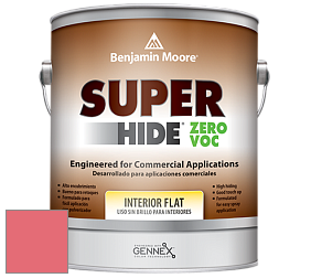 Benjamin Moore 355 Super Hide Zero Voc Interior Flat краска цвет NCS S 0565-R 