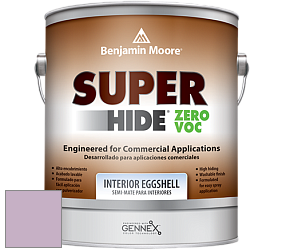 Benjamin Moore 357 Super Hide Zero Voc Interior Eggshell краска цвет 1376 Angelina