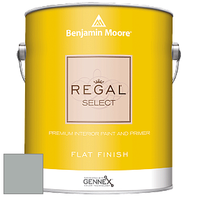 Benjamin Moore 547 Regal Select Waterborne Interior Flat Finish краска цвет HC-165 BM HC-165