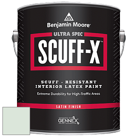 Benjamin Moore 486 Ultra Spec SCUFF-X Interior Satin Finish краска цвет 624 Bath Salts
