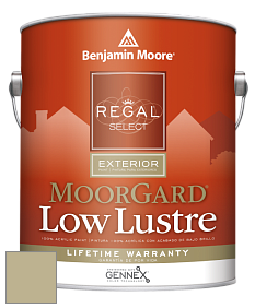 Benjamin Moore W103 Regal Select Exterior Paint-MoorGard Low Lustre Finish краска цвет 494 Lewiville Green