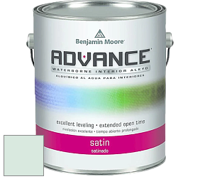 Benjamin Moore 792 Advance Interior Paint-Satin эмаль цвет 848 Lakeshore Green