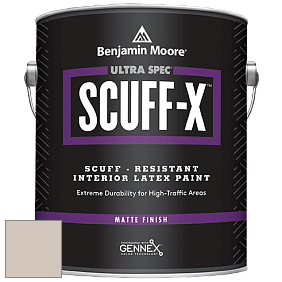 Benjamin Moore 484 Ultra Spec SCUFF-X Interior Matte Finish краска цвет 995 Mocha Cream
