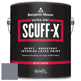 Benjamin Moore 486 Ultra Spec SCUFF-X Interior Satin Finish краска цвет 2118-40 Sea Life