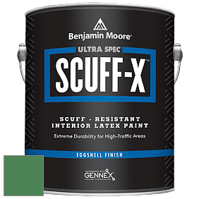 Benjamin Moore 485 Ultra Spec SCUFF-X Interior Eggshell Finish краска цвет 2035-30 Nile Green