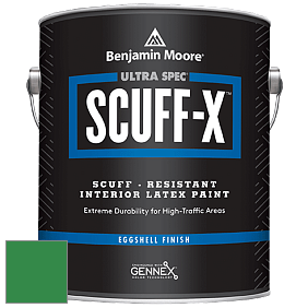 Benjamin Moore 485 Ultra Spec SCUFF-X Interior Eggshell Finish краска цвет 2037-20 Jade Green