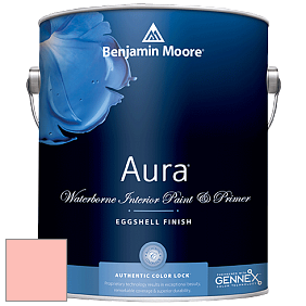 Benjamin Moore Aura 524 Waterborne Interior Eggshell Finish краска цвет 002 Newborn Baby