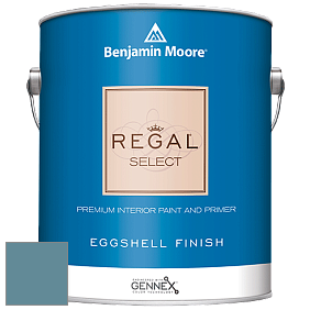 Benjamin Moore 549 Regal Select Waterborne Interior Eggshell Finish краска цвет 1658 Lakeside Cabin