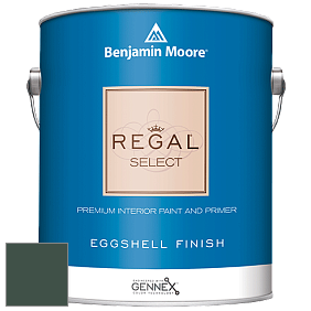 Benjamin Moore 549 Regal Select Waterborne Interior Eggshell Finish краска цвет 2041-10 Hunter Green