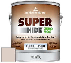 Benjamin Moore 357 Super Hide Zero Voc Interior Eggshell краска цвет 988 Frosted Toffee