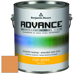 Benjamin Moore 794 Advance Interior Paint-High Gloss глянцевая алкидная эмаль цвет 161 Brilliant Amber