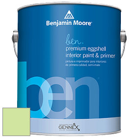 Benjamin Moore Ben W626 Premium Interior Latex Eggshell краска цвет 2031-50 Key Lime