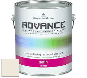 Benjamin Moore 792 Advance Interior Paint-Satin эмаль цвет 935 Ancient Ivory
