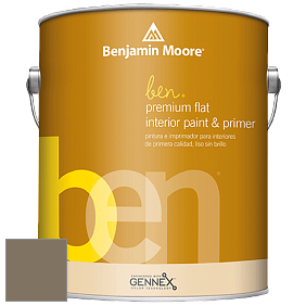 Benjamin Moore Ben W625 Premium Interior Latex Flat краска цвет 1533 Bayleaf