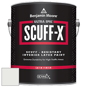 Benjamin Moore 486 Ultra Spec SCUFF-X Interior Satin Finish краска цвет 873 Baby's Breath