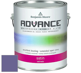 Benjamin Moore 792 Advance Interior Paint-Satin эмаль цвет 1399 Seduction