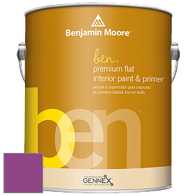 Benjamin Moore Ben W625 Premium Interior Latex Flat краска цвет RAL 4008 