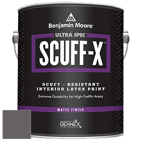Benjamin Moore 484 Ultra Spec SCUFF-X Interior Matte Finish краска цвет 1456 Mountain Ridge