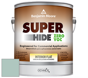Benjamin Moore 355 Super Hide Zero Voc Interior Flat краска цвет 682 Warm Springs